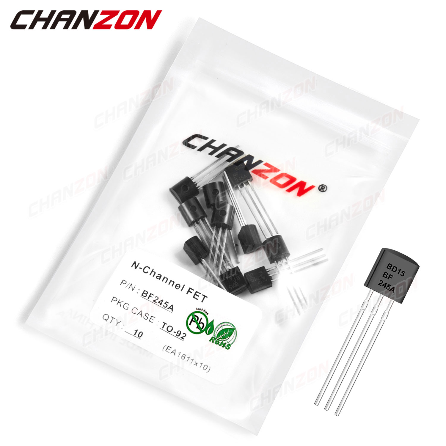 Diy Electronics Youtube Channel - 10Pcs BF245A Om-92 N-Channel Jfet Rf