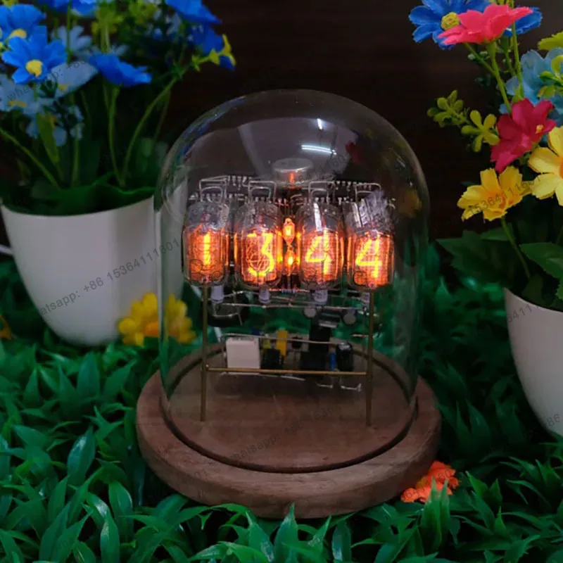 Diy Electronics Desk - IN12 Nixie Clock Glow Tube Voormalige