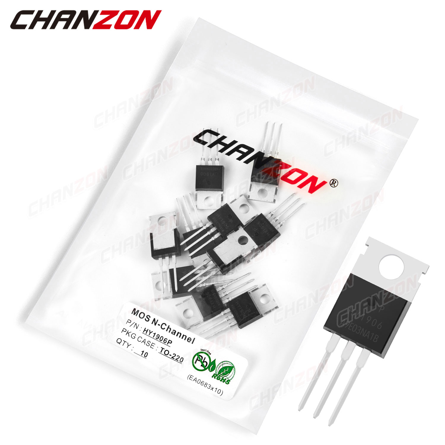 Diy Electronics Youtube Channel - 10Pcs HY1906P To-220 N-Kanaals Mosfet Bipolaire