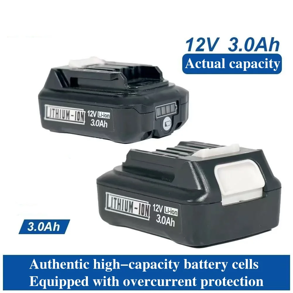 Makita Drill Hp1640 - 12V 3000mAh Vervanging Makita 12VRoplaadbare Lithiumbatterij