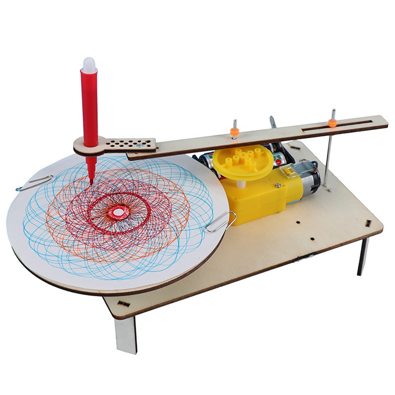 Diy Kit Elektronik - 1-3 Stuks DIY Houten Elektrische Plotter