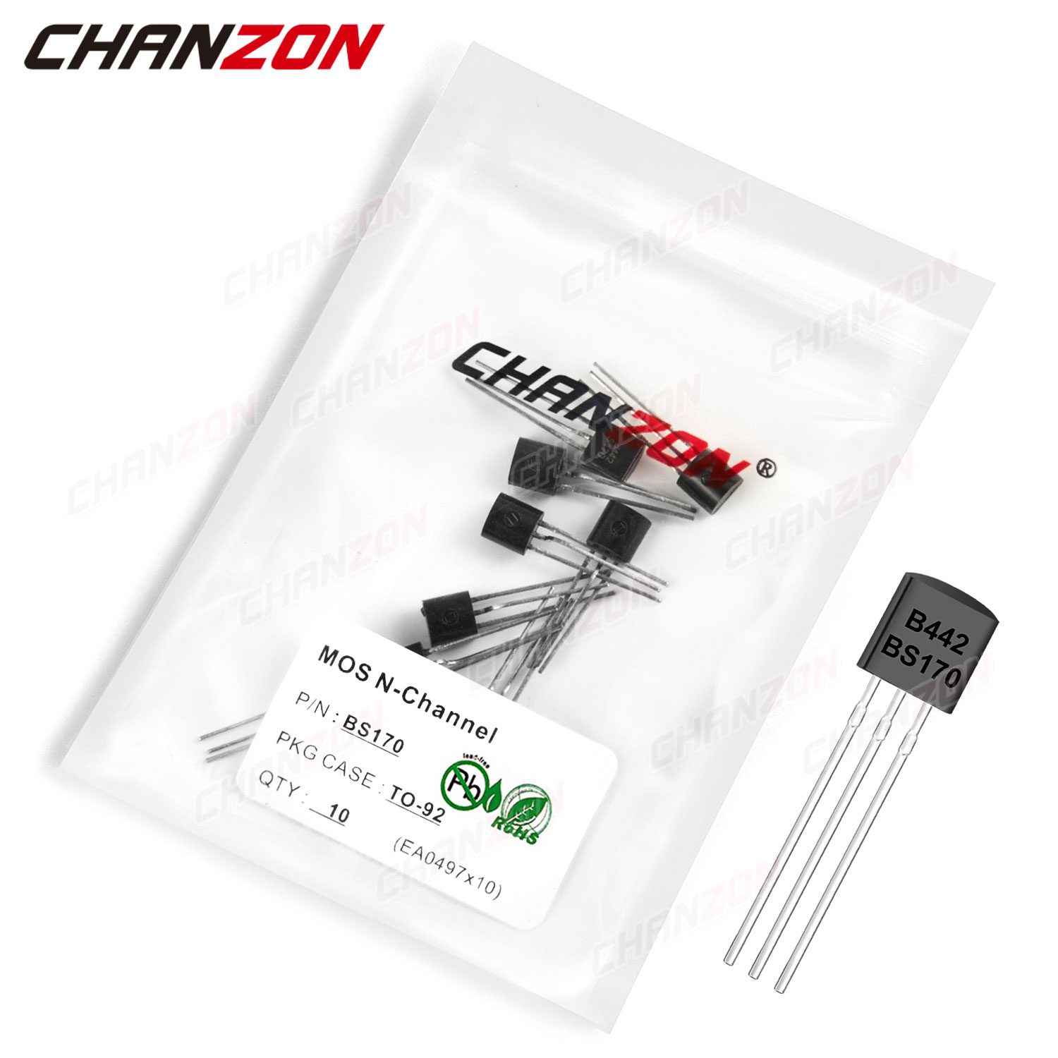 Diy Electronics Youtube Channel - 10Pcs BS170 Om-92 N-Kanaals Mosfet Bipolaire