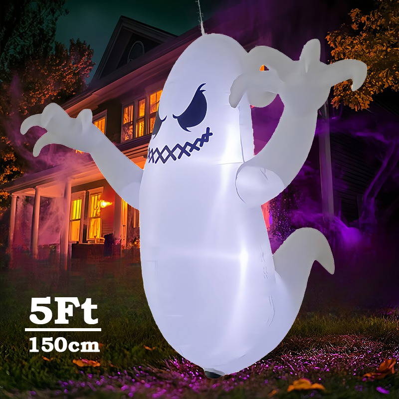 Diy Halloween Electronics - 5ft Halloween Opblaasbaar Model Hangende Geest