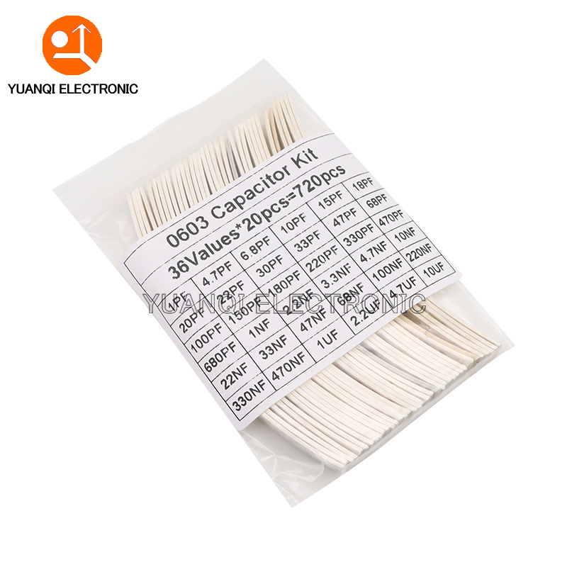 Capacitor Kit Assortment - 320 Stuks 720 Stuks 0603 0805