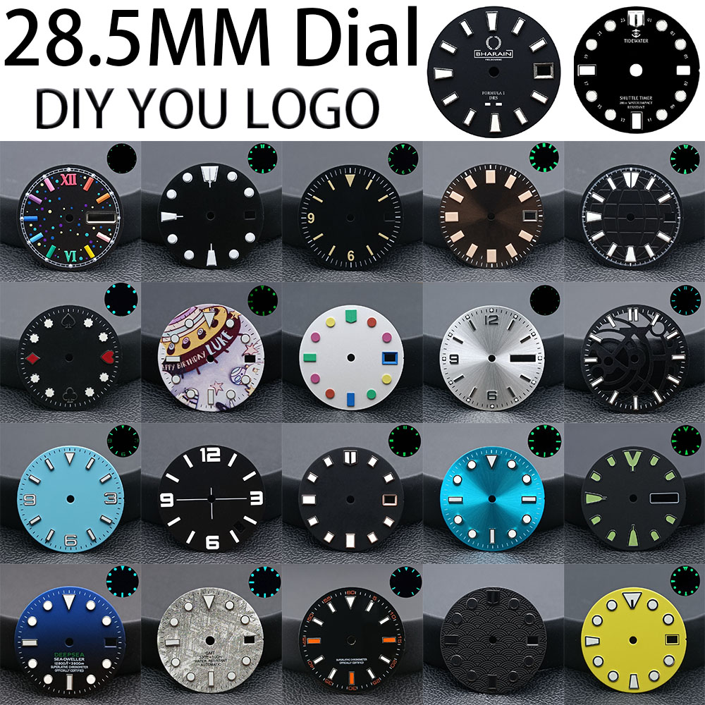 28,5 mm wijzerplaatdiameter N  - Diy Electronics Watch recensie en prijs