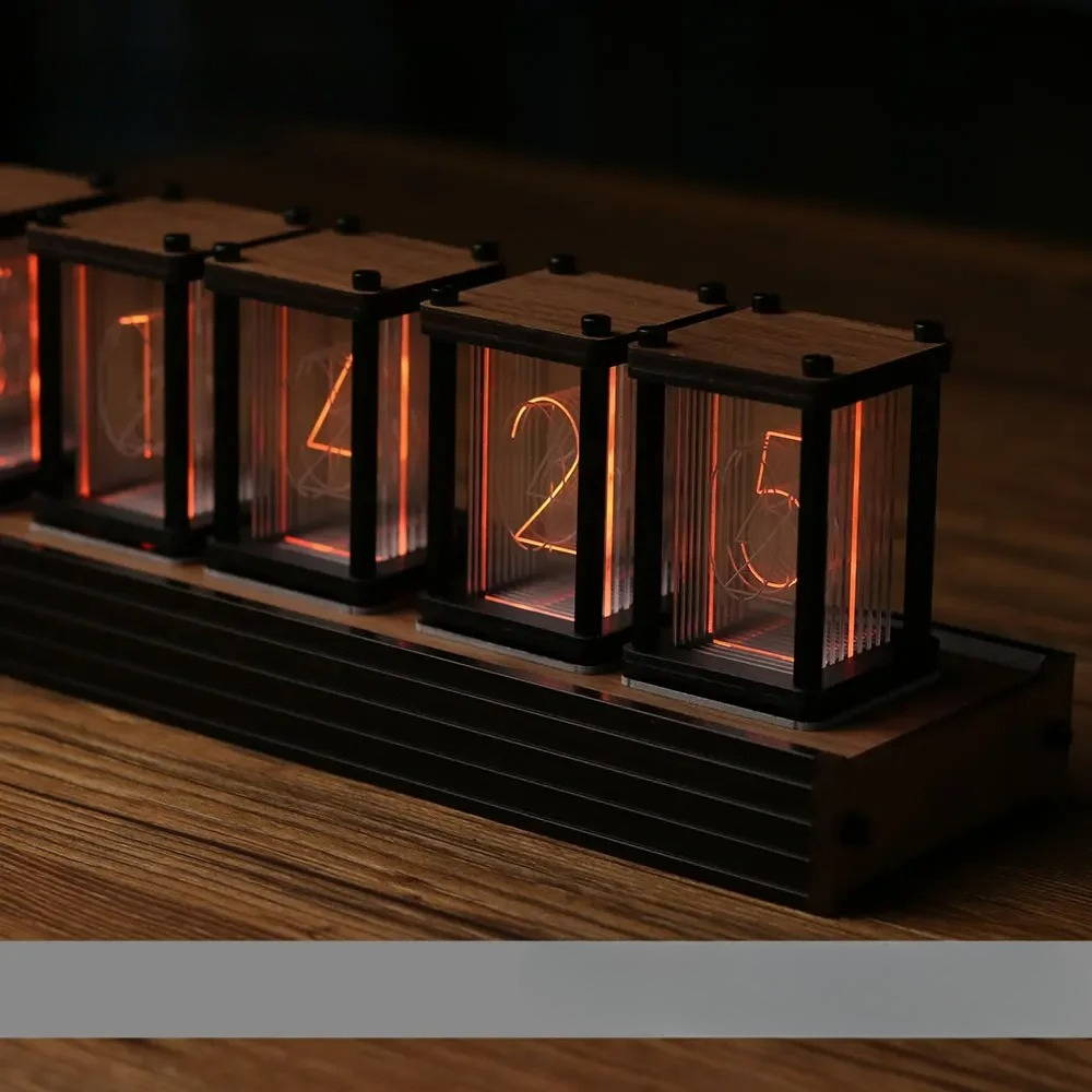 RGB Nixie Tube Clock DIY tafel - Diy Electronics Desk recensie en prijs