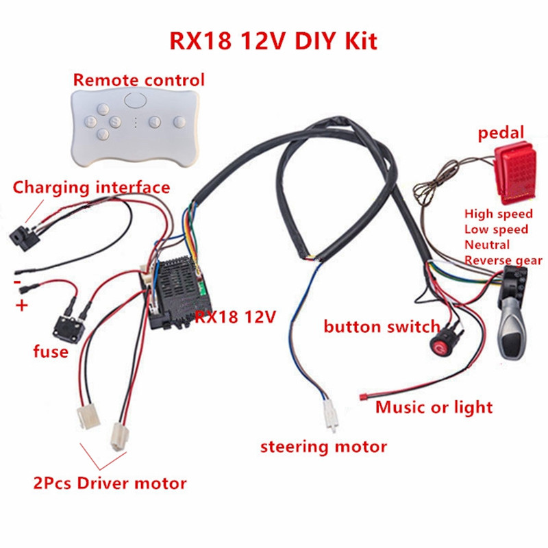 Kind elektrische auto DIY gemo - Diy Kit Elektronik recensie en prijs
