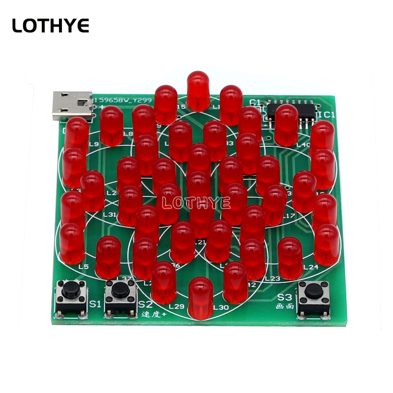 43 Led Multi-Stijl Patroon Ele - Diy Kit Elektronik recensie en prijs