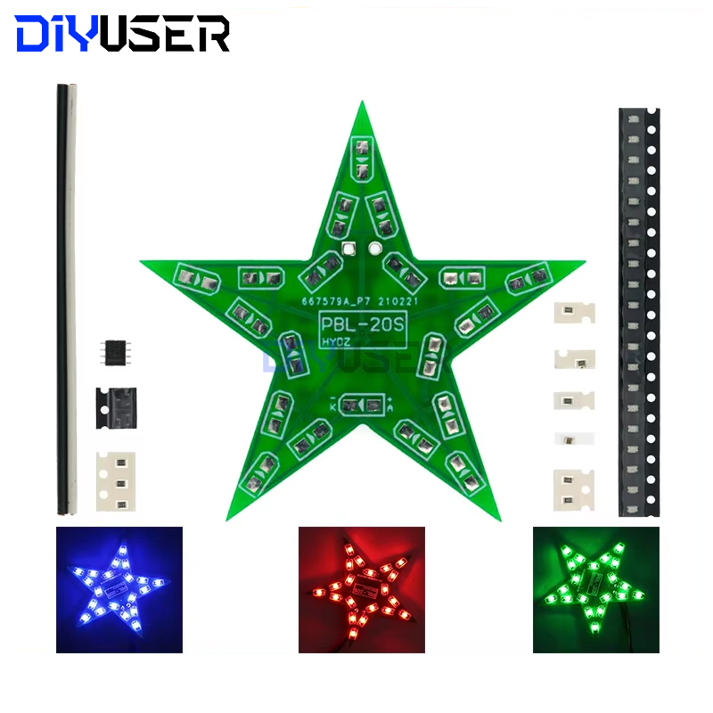 Studenten Training DIY Kit Vij - Diy Electronics News recensie en prijs