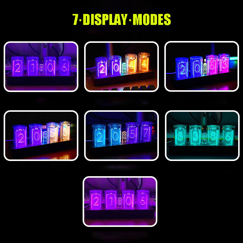 Kleurrijke RGB Glow Tube digit - Diy Electronics Desk recensie en prijs