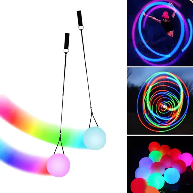 LED Poi Prop 2-pack Kleurrijke - Diy Halloween Electronics recensie en prijs