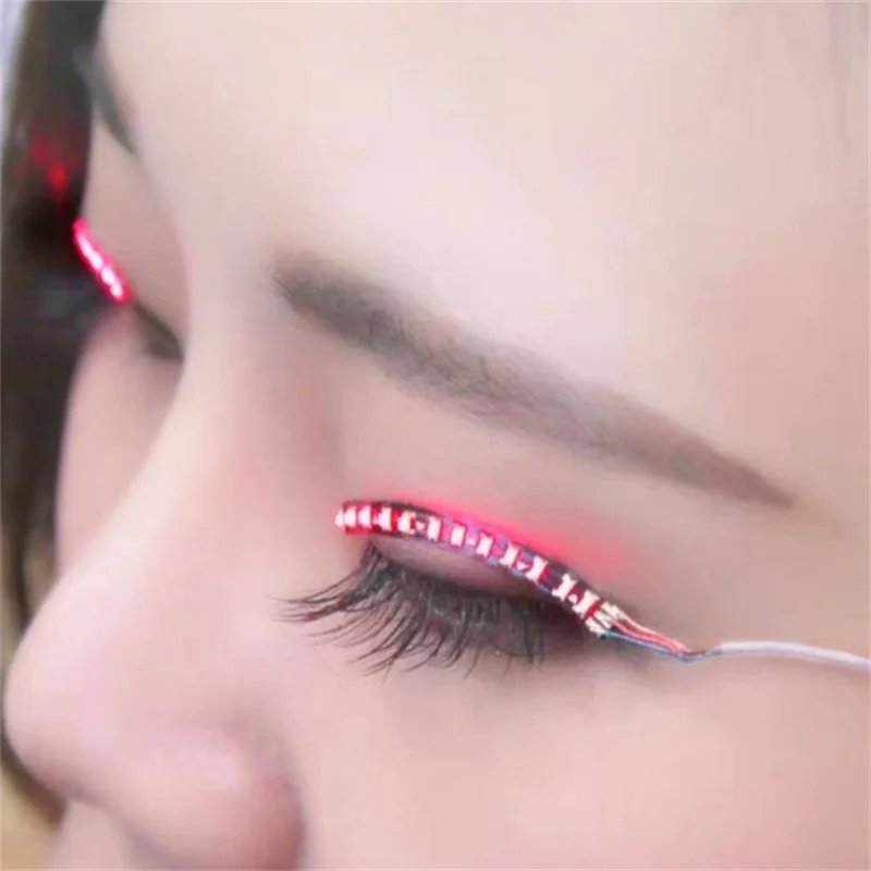 1 paar LED valse wimpers, make - Diy Halloween Electronics recensie en prijs