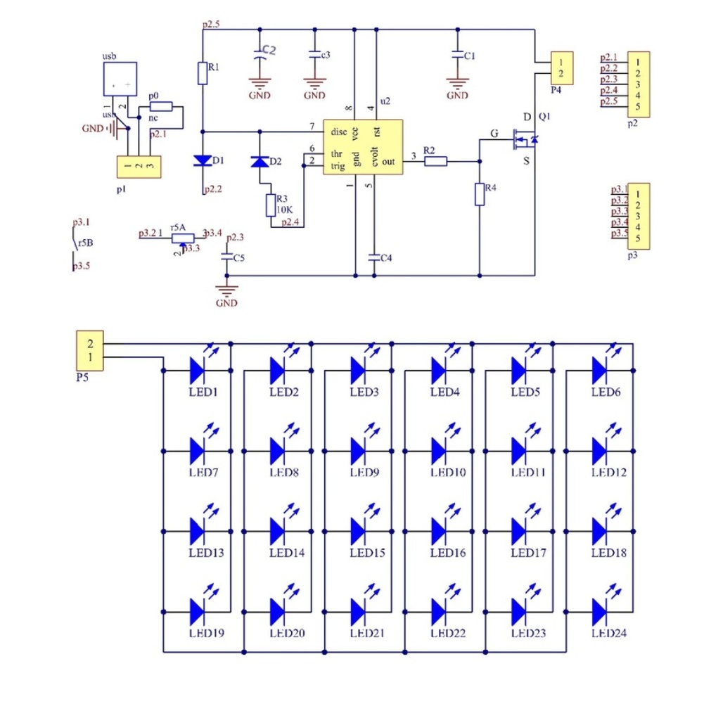 NE555 Voor PWM LED Bureaulamp  - Diy Electronics Desk recensie en prijs