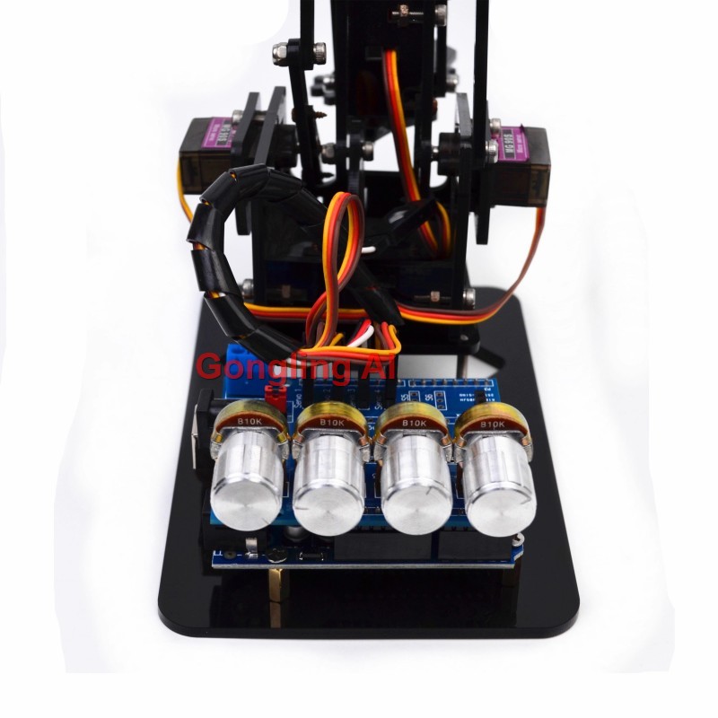 STEM 4 DOF Robotarm Servo SG90 - Diy Kit Elektronik recensie en prijs