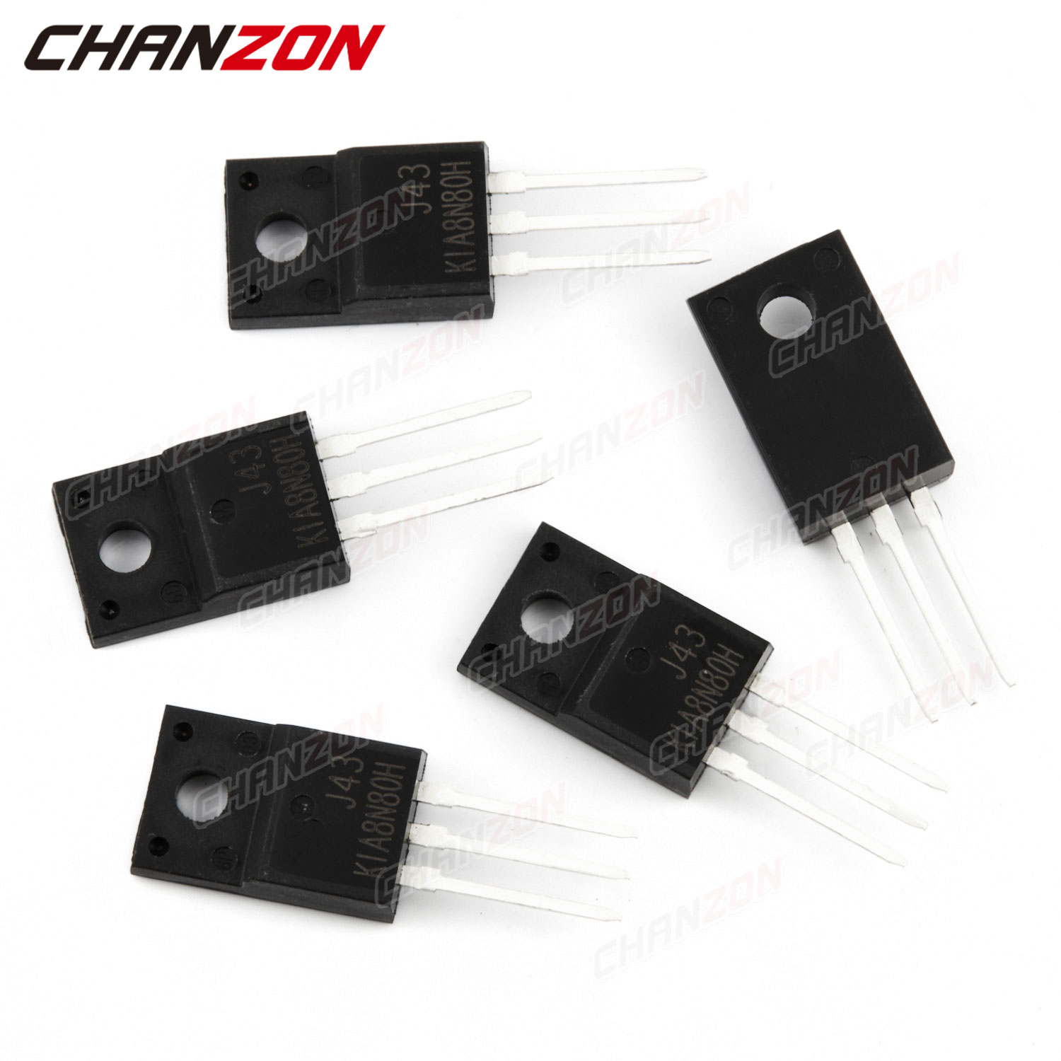 10Pcs 8N80 TO-220F N-Kanaals M - Diy Electronics Youtube Channel recensie en prijs
