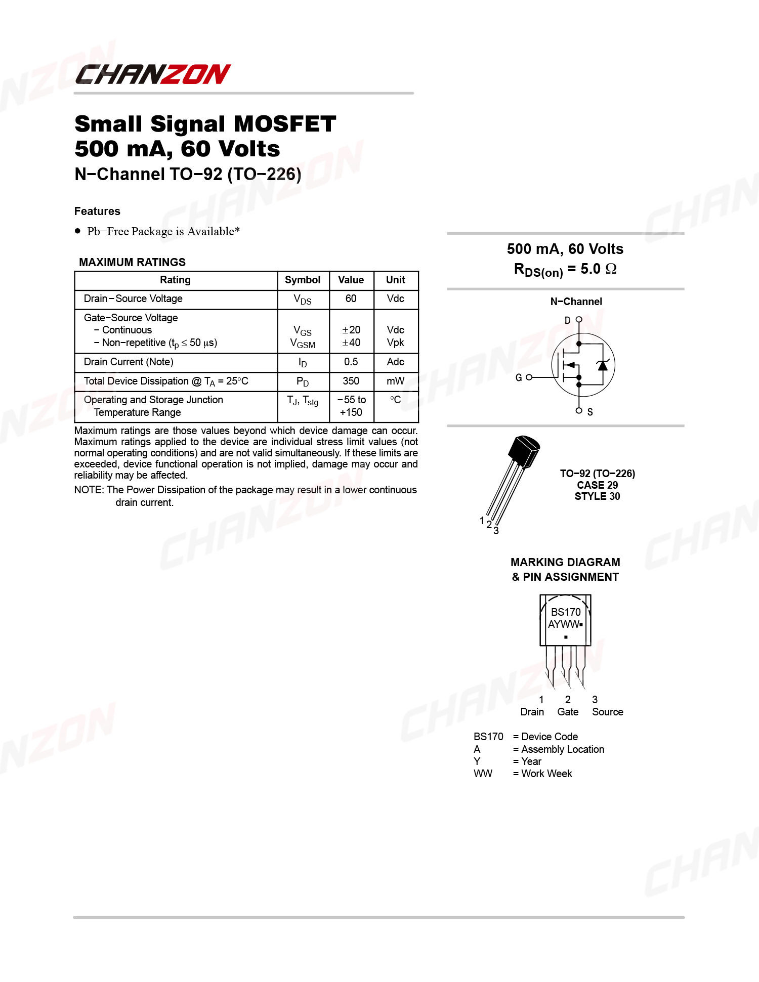 10Pcs BS170 Om-92 N-Kanaals Mo - Diy Electronics Youtube Channel recensie en prijs