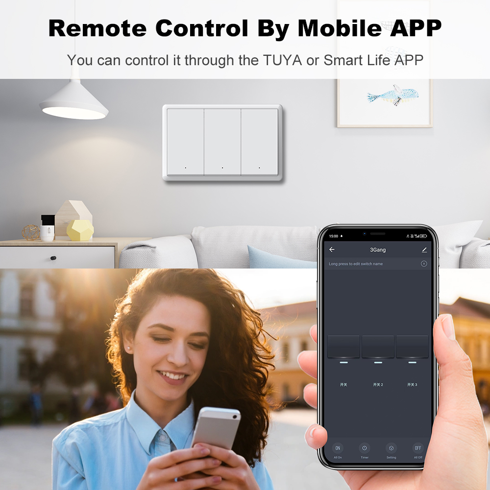 MANHOT ZigBee3.0 Smart Switch  - Push Button Tactile recensie en prijs